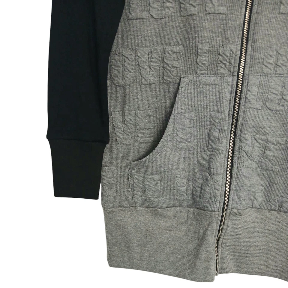 Suéter Pink Lotus Para Mujer Xsmall Big Love Cremallera Completa Sudadera con Capucha Foto 2 de 4