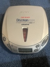 Sony Discman Car Ready ESP2 Digital Mega Bass Portable CD Player D-E406CK WORKS