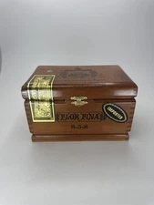 Empty Flor Fina 8-5-8 Cigar Box Wooden A. Fuente Dominicana Imported