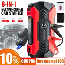 100000mAh Car Jump Starter Booster Jumper Box Power Bank Battery Charger