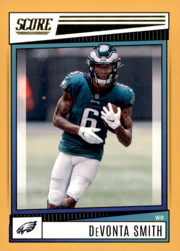 2022 Score Gold #242 DeVonta Smith Card