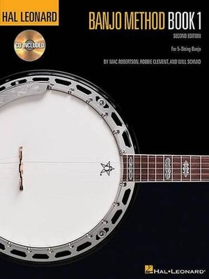 Hal Leonard Banjo Method Vol. 1 5-String Banjo by Mac Robertson (English) Paperb