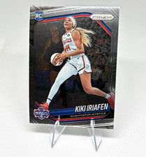 Panini 2025 Prizm WNBA Kiki Iriafen Washington Mystics #72 RC