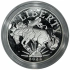 2022 American Liberty 1 oz Silver Medal US Mint w/ COA Proof Finish