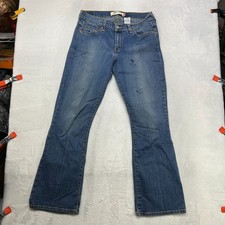 Levis 515 Bootcut Jeans Womens 10M Blue Denim...