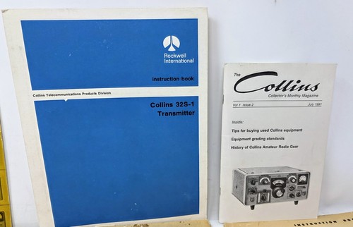 8x Orig Collins 51S-1; 32S-1; 75S-3B; 75S-3; 312B-4; 75S-1; 30S-1; 32S-1 Manuals - Zdjęcie 8 z 20