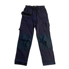 Blaklader Men’s Work Pants 1625 Blue 32x34 Cordura Knee Pad Pouch New NWT