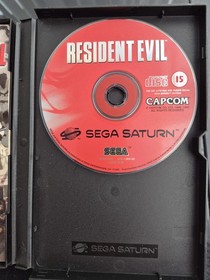 Resident Evil for Sega Saturn PAL Complete in Box with Manual