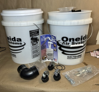 #ad Oneida Air Systems Dust Deputy Cyclone Separator Kit with Bucket And Hose $129.99