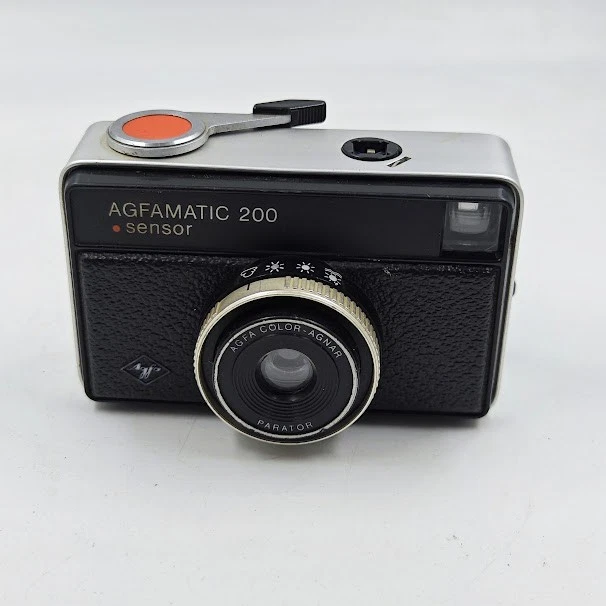 Agfa {Agfamatic 200 Sensor} Camera - Vintage, Untested, Signs of