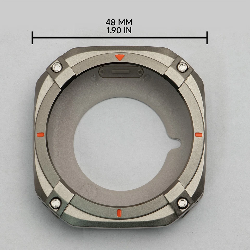 Силиконовый ремешок + металлический чехол для часов Samsung Galaxy Ultra 2025 /ремешок Ultra 47 мм - Изображение 2 из 4