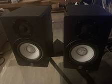 Yamaha Aktiv-Studiolautsprecher HS 50 M. Boxen Schwarz Paar Inkl. 220V Kabel 2x