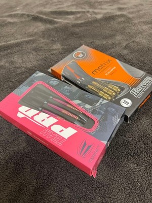 Harrows Matrix & Target PRO Dart Set 17g/16g Practice Darts for Beginners