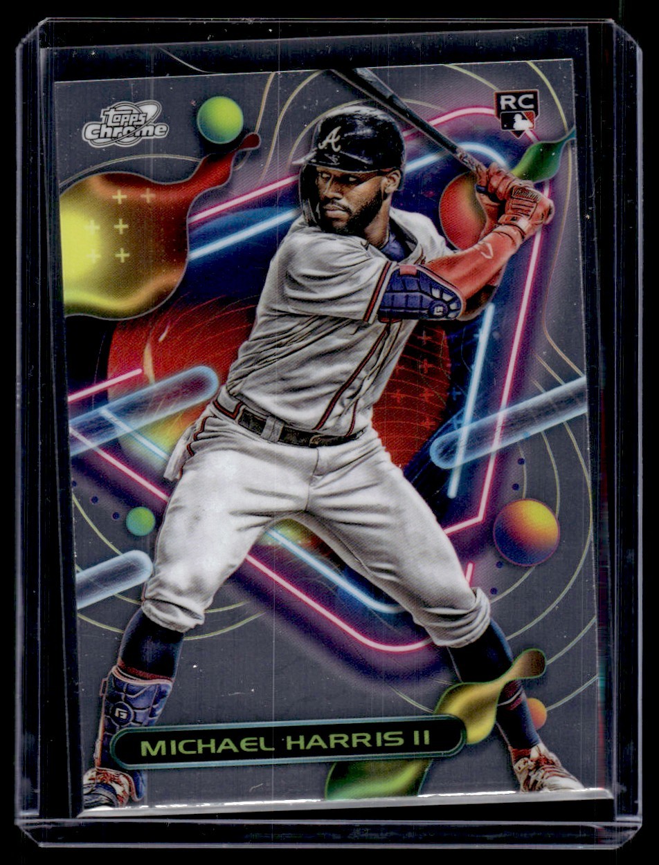2023 Topps Chrome Cosmic Michael Harris II RC Atlanta Braves #5