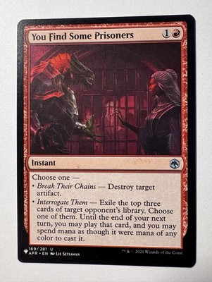 MTG You Find Some Prisoners (169/518) - The List Reprints AFR