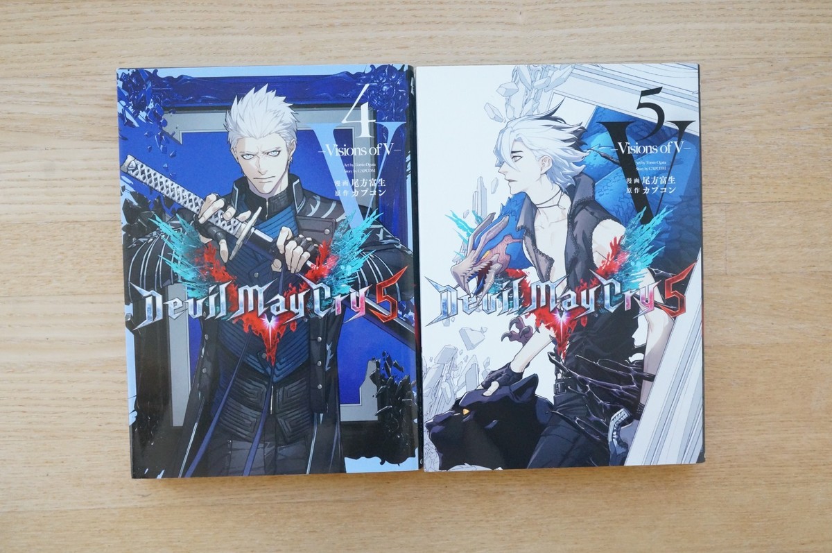 Devil May Cry 5 Visions of V Manga Set Vol 1-5 Complete Comic | eBay