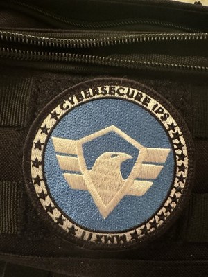 BN CyberSecure IPS Morale Patch Hook and Loop Embroidered Cybersecurity IT MMXII