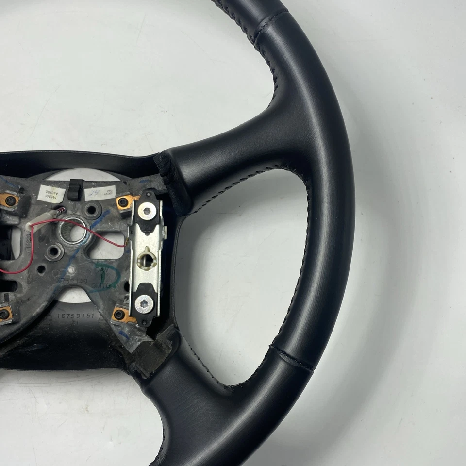 1999-02 Chevrolet Chevy GM Truck Silverado Suburban Leather Steering Wheel - Image 2 of 4