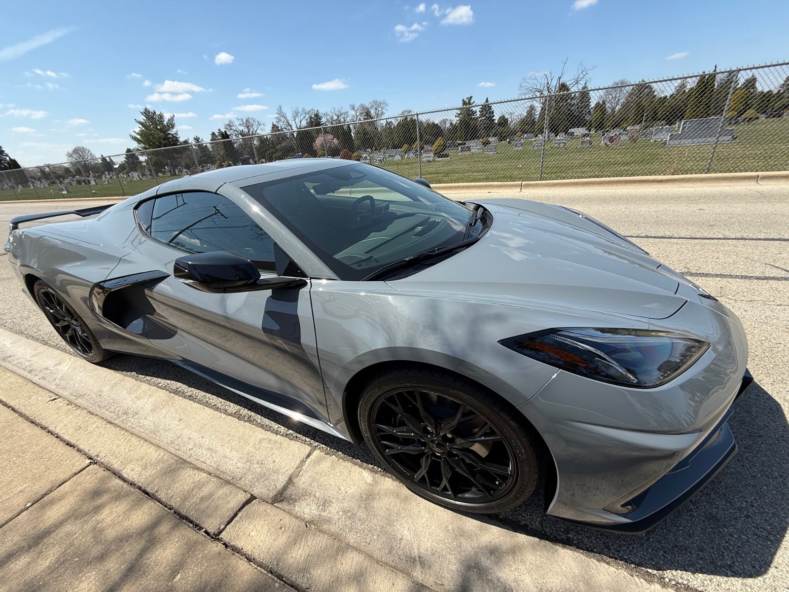 2024 Sea Wolf Gray Tricoat Chevrolet Corvette   | C8 Corvette Photo 6