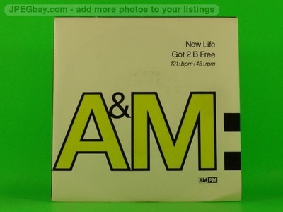 NEW LIFE GOT 2 B FREE (137) 7'' A&M
