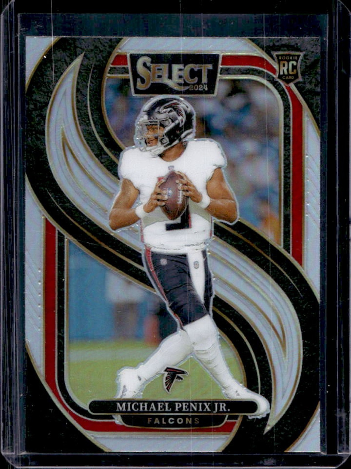 2024 Select Michael Penix Jr. Premier RC Silver Prizm Rookie #110 Falcons