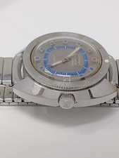 Benrus Citation Swiss Diver Stainless Steel Electronic ‘70s Parts Or Repairs 