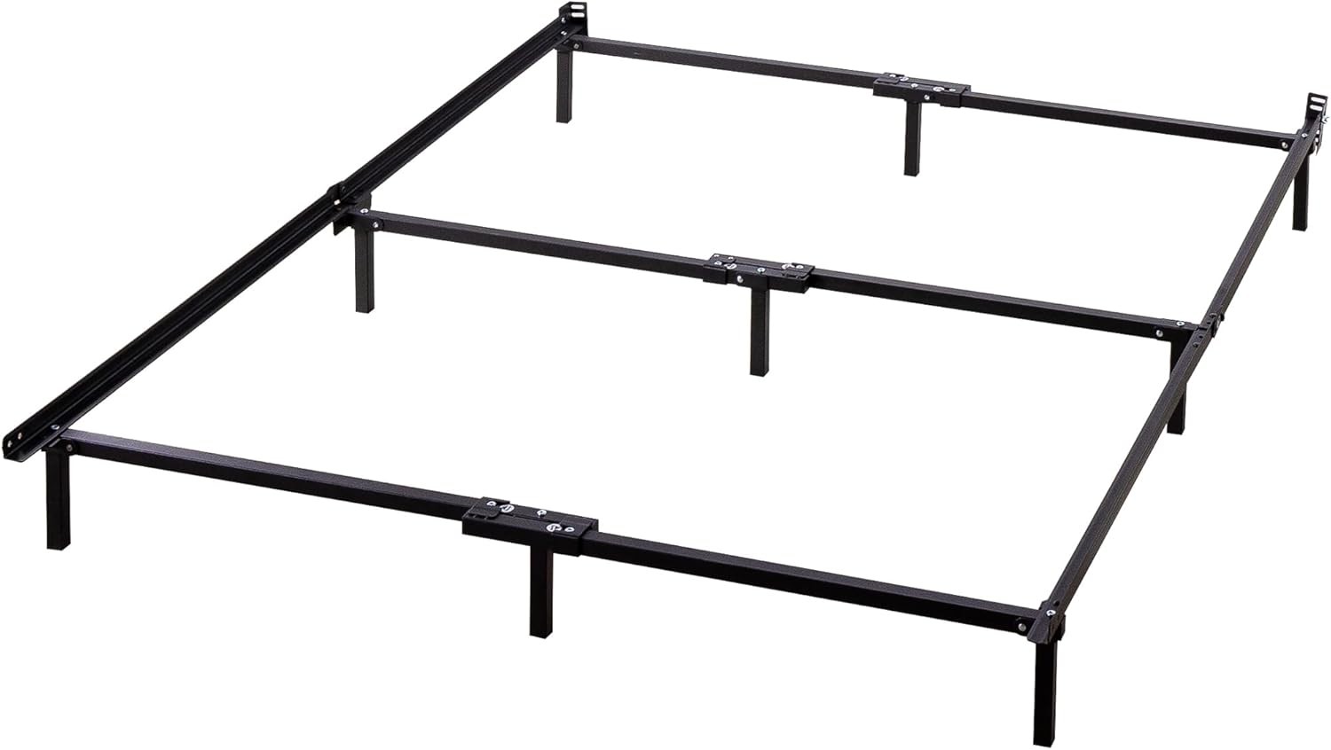 Box Spring & Mattress Set King Black