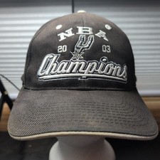 San Antonio Spurs Nike Hat Cap Strapback Brown 2003 NBA Champions