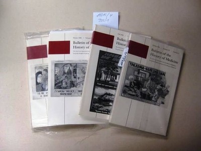 Bulletin of the History of Medicine. The American Assocication for the His 20686