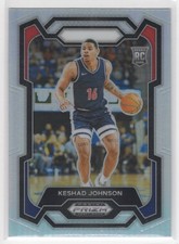 #66 Keshad Johnson 2024-25 Prizm Draft Picks Silver RC