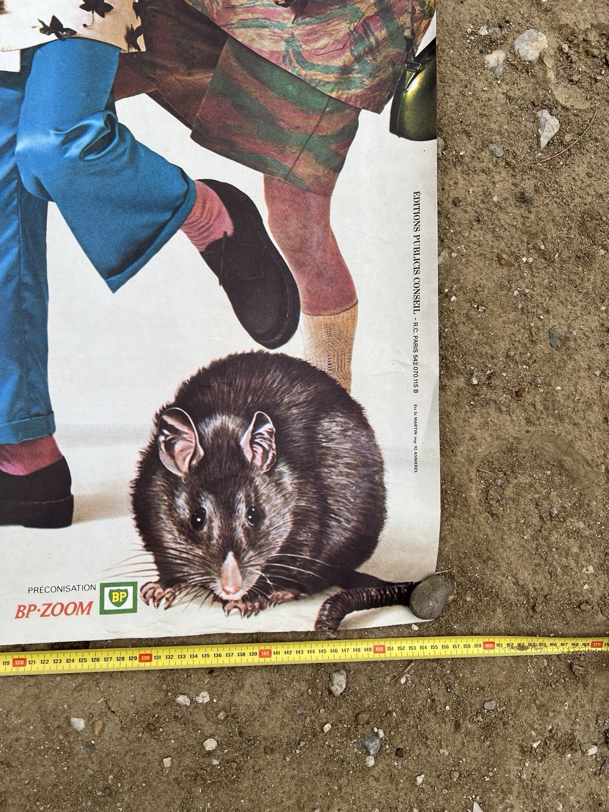 Vintage Motobecane Mobylette Large Advertising Poster Pub Poster