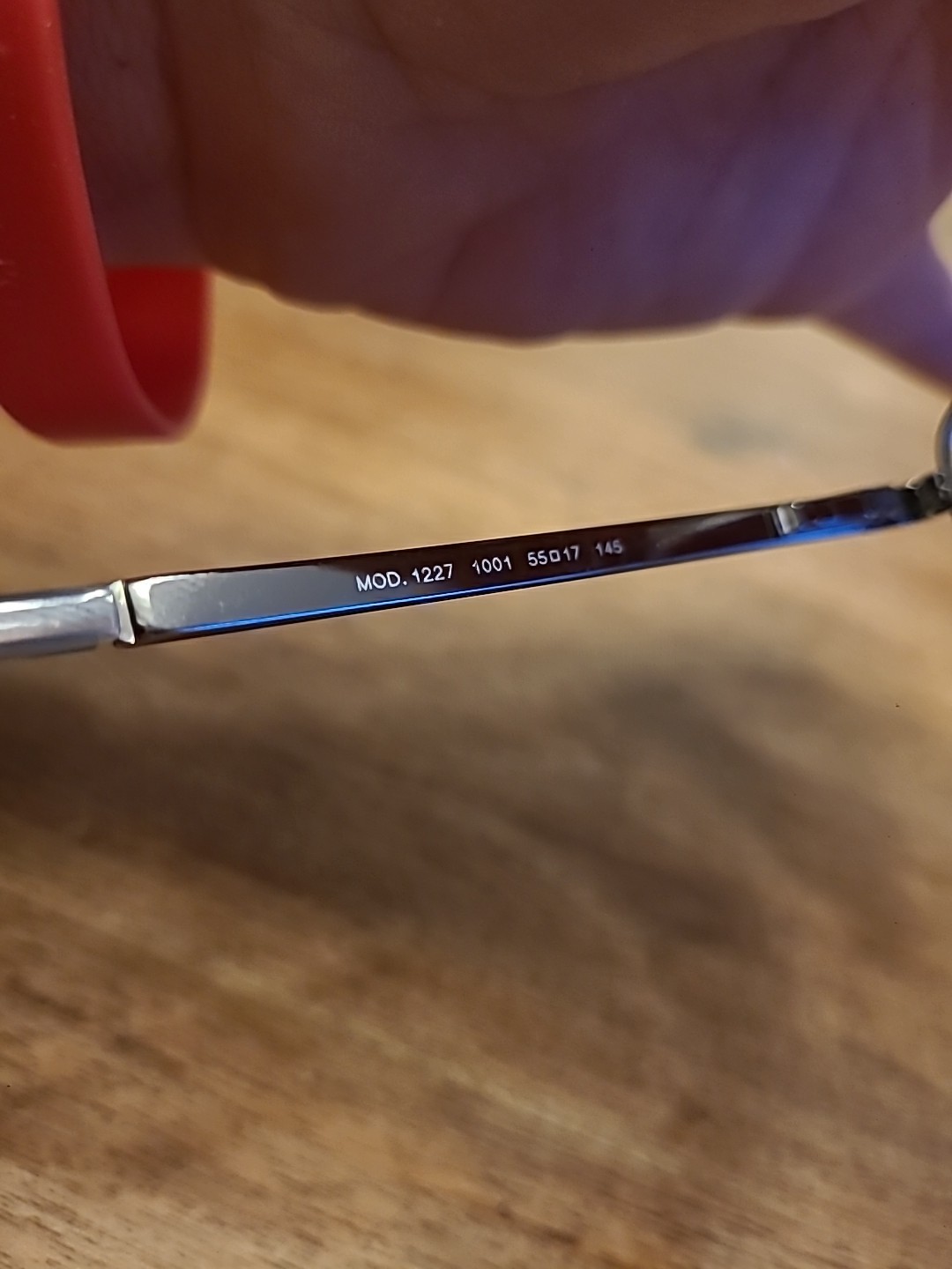 Versace Eyeglasses, Frames Only, Mod 1227 1001 Polished Silver, 55-17-145, Italy thumbnail 9