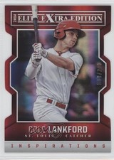 2014 Panini Elite Extra Edition Inspirations Die-Cut 3/200 Cole Lankford #19 9t3