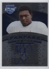 2012 Press Pass Fanfare Blue 129/199 Courtney Upshaw #CU Auto 5cb