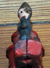Vintage cast iron Fireman horse drawn fire pump wagon — photo 7