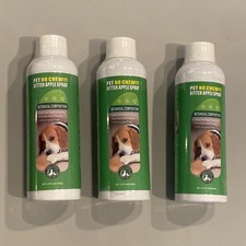 3X Pet Dog  Cat STOP CHEWING Bitter Apple Spray Refill No Chew SAFE Exp 5/27