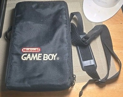 Vintage Nintendo Original Game Boy Gameboy Carrying Case Bag Strap & Plastic Ins