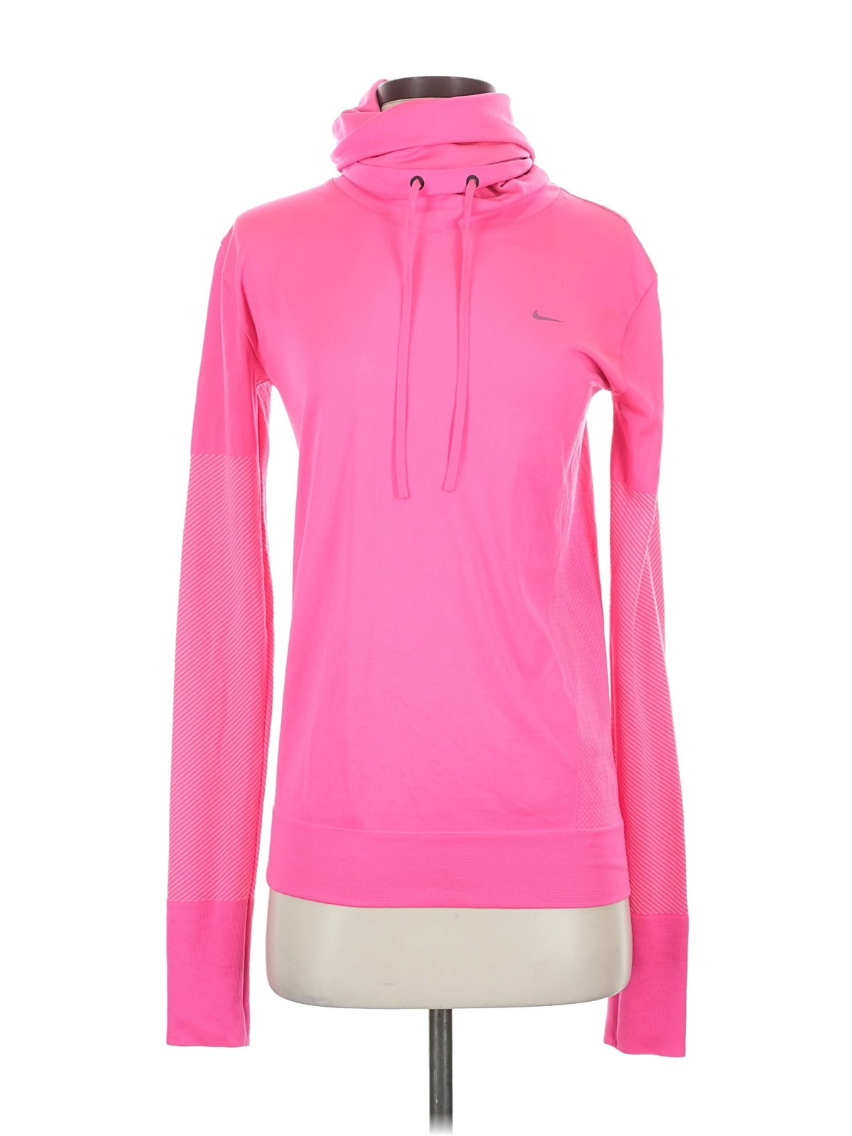 Nike Women Pink Long Sleeve T-Shirt S