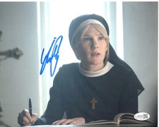 Lily Rabe signed 8x10 Photo Sister Mary Eunice American Horror Story AHS JSA