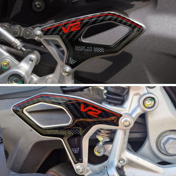 3D Harz-Aufkleber Ducati Panigale/Streetfighter V2-V2S 2025-2026 FersenschüTzer-image