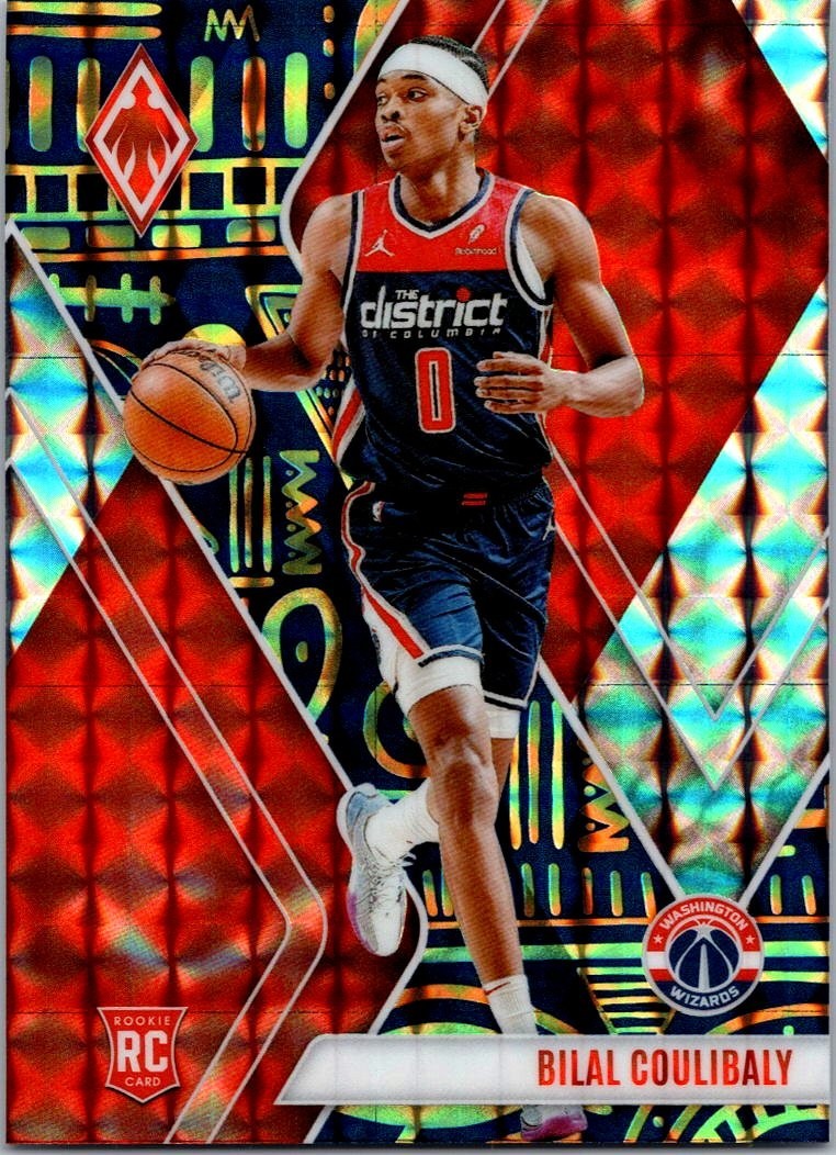 2023-24 BILAL COULIBALY PANINI PHOENIX NBA #285 HIEROGLYPHS SP ROOKIE RC CARD
