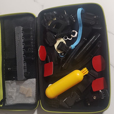 GoPro Random Accessory Kit w/ Carry Case, Yellow Float Handle, Mounts  Screws