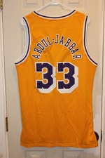 gold Los Angeles Lakers Kareem Abdul-Jabbar (...