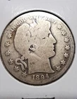 1894-O Barber Silver Half Dollar Coin