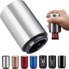 Magnetischer Automatischer Flaschenöffner Edelstahl Push up bier Öffner Wein ...