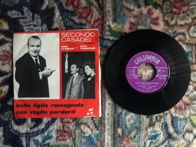 Vinile LP 45 Giri 7'' Bella Figlia Romagnola Non Voglio Perderti Secondo Casadei