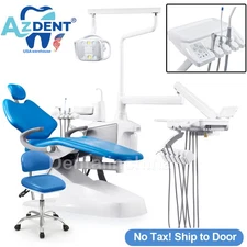Dental Unit Chair Computer Controlled DC Motor & Multifunctional Doctor Table US