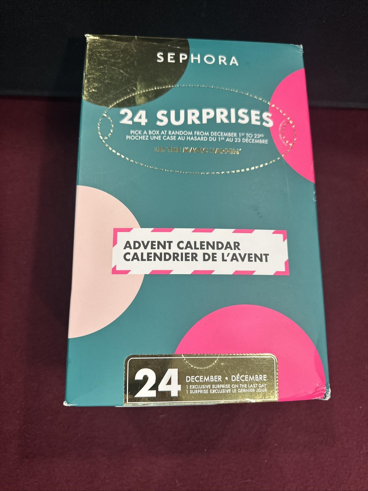 Sephora Collection Advent Calendar with 24 surprises New December Set 