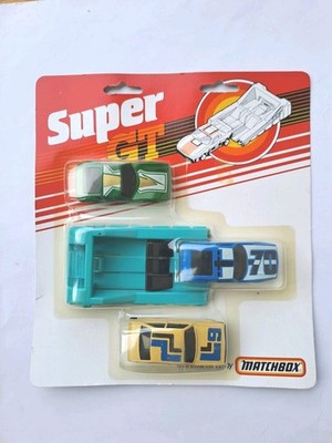 MATCHBOX VINTAGE SUPER GT 3 PACK, INKL; FORD ESCORT MIT WERKSEITIGEM GUSSFEHLER