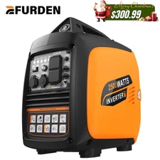 Efurden 2500Watt Gas Powered Generator Portable Inverter Generator 52dB Quiet